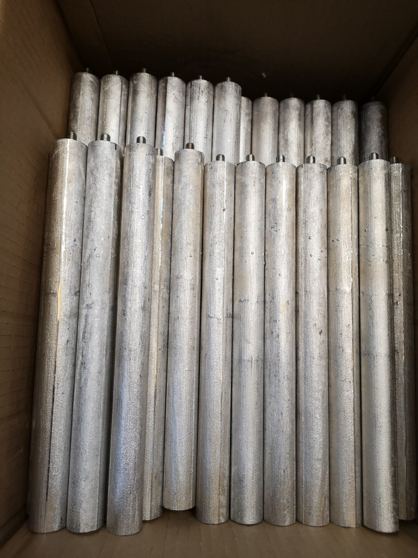 Refrigeradores de agua con anodo de magnesio de fundición