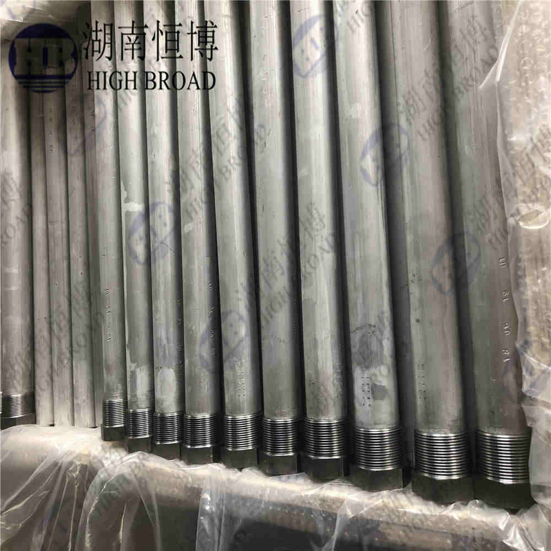 Calentador de agua solar varilla de ánodo con rosca de tornillo NPT ASTM B 843 -1995 evitar fugas para el tanque del calentador de agua caliente