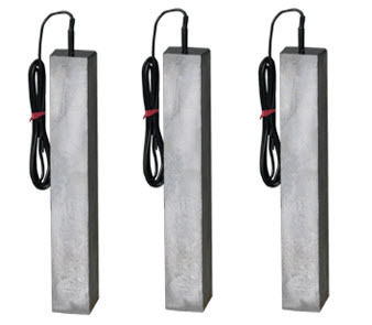 Anodo de magnesio de corriente personalizada con 1,7 V de voltaje y larga vida útil