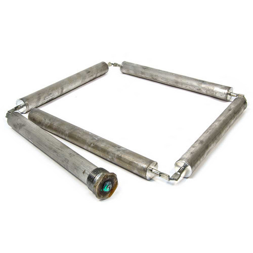 Anodo de magnesio de cadena flexible Anodo de sacrificio para calentadores de agua 4 secciones