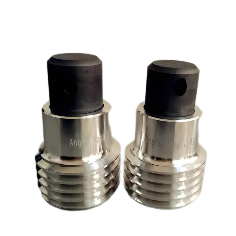 Boquilla de carburo de boro con punta doblada de 45 grados para el acceso a superficies difíciles de alcanzar - 140x4.8mm