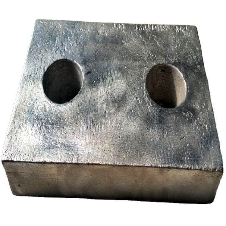 Anodo de magnesio resistente a la corrosión estándar ASTM con forma personalizada para protección catódica