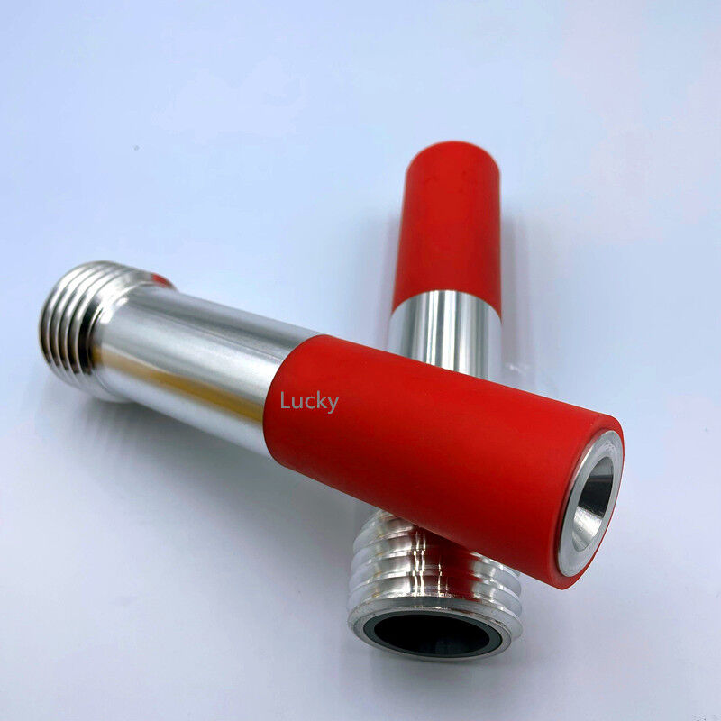 Boquilla de chorro de arena de carburo de boro con diseño de núcleo reemplazable y manga de aleación de aluminio 6061-T6 para dureza HRA 93+