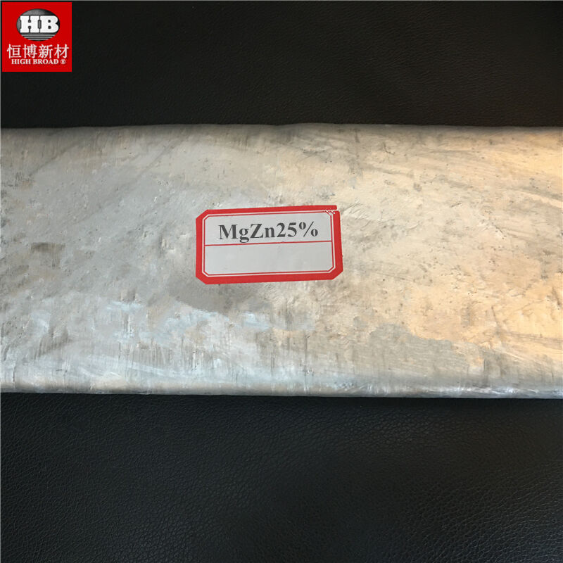 Aliado maestro de magnesio ligero de alta resistencia con licencia de exportación de doble uso en forma de lingotes de 5 kg