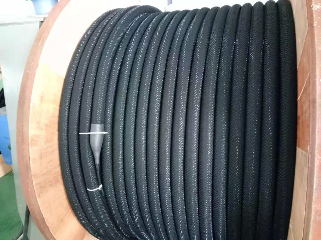 Anodo lineal MMO con doble punto entrelazado resistente a los ácidos con chaqueta con resistencia al pH de 2 a 12 y resistencia a la tracción de 500 N