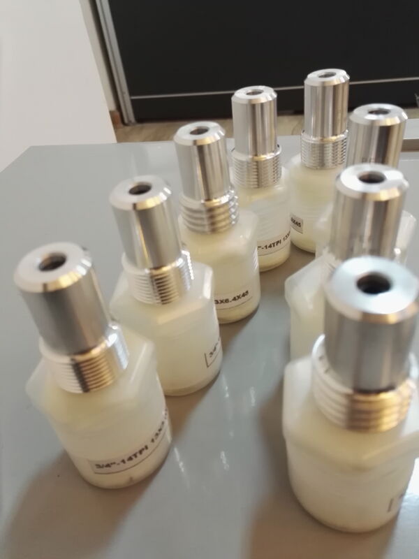 Boquilla de chorro de venturi de carburo de boro prensado en caliente 35x6mm B4C punta de explosión cerámica para alta resistencia al desgaste