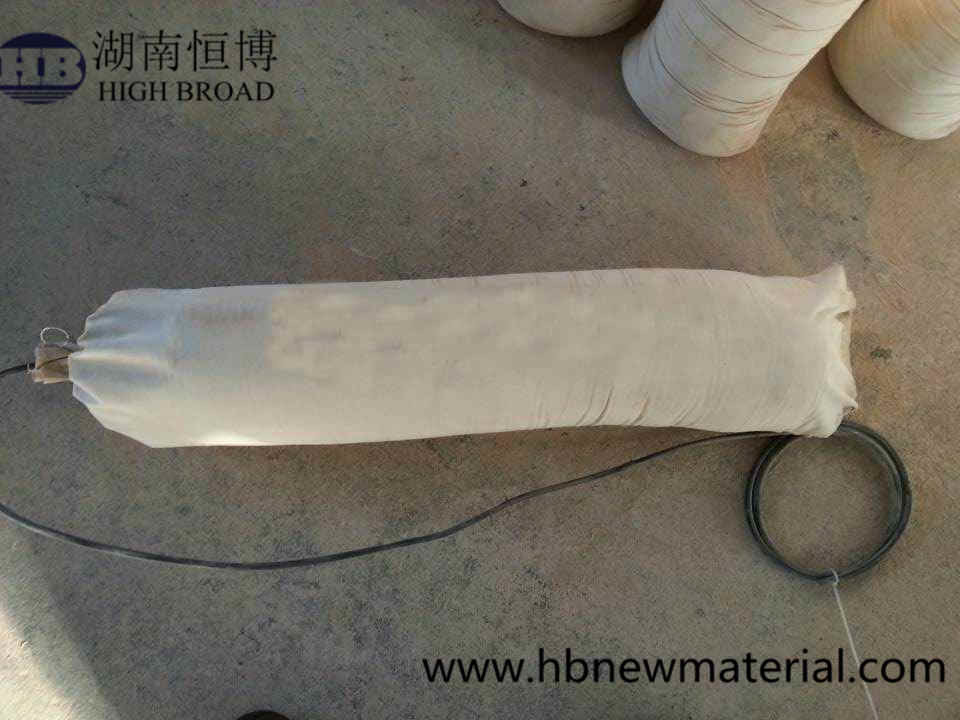 Anodo galvánico Anodo de magnesio de alto potencial Anodo preenvasado Anodo de magnesio para sistemas de protección catódica (CP)