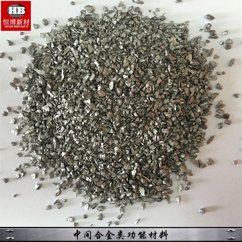 Gránulos de aleación maestra de aluminio y niobio, forma Nb 60% 70% Al Balance para refinamiento de grano