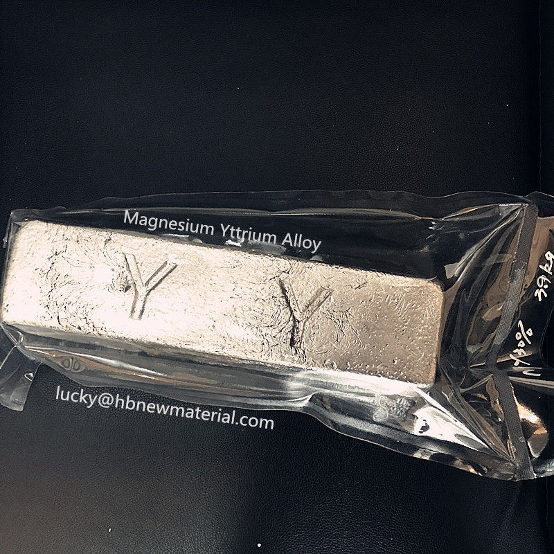 Refinador de grano de lingotes de aleación maestra de magnesio ytrío MgY30 MgY25 para fundición de magnesio automotriz aeroespacial